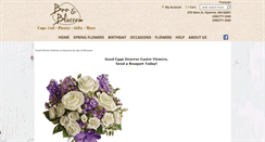 Desktop Screenshot of beeandblossoms.com